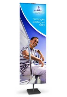 Telescopic Banner Stands - Classic Banner Stand 24"