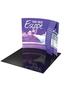 Tension Fabric Displays - Formulate Master 10' Horizontal Curve: HC10