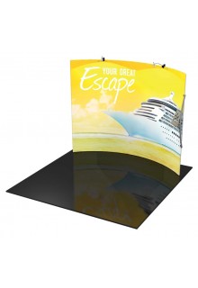 Tension Fabric Displays - Formulate Master 10' Horizontal Curve: HC3