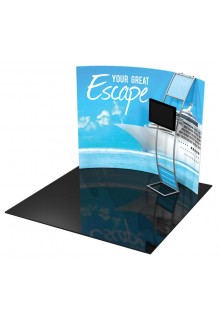 Tension Fabric Displays - Formulate Master 10' Horizontal Curve: HC7