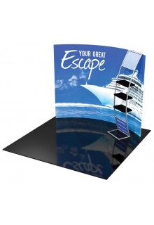 Tension Fabric Displays - Formulate Master 10' Horizontal Curve: HC9