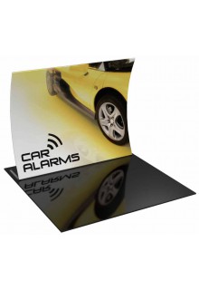 Tension Fabric Displays - Formulate 10ft Vertical Curve