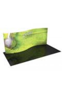 Tension Fabric Displays/Backwalls - Formulate 20ft S Curve