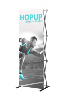 Tension Fabric Displays - HopUp Display 1x3 Graphic Kit