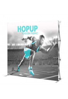 Tension Fabric Displays - HopUp Display 3x3 Graphic Kit