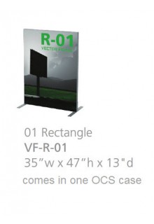Tension Fabric Displays - Vector Frame Stand 01 Rectangle