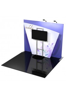 Tension Fabric Displays - Vibe 10' Exhibit Kit 06