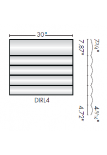 30" Directory sign holder frame