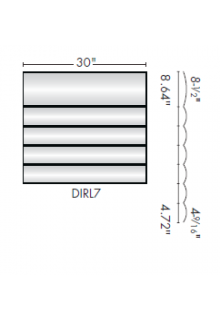 30" Directory with set of separate frames