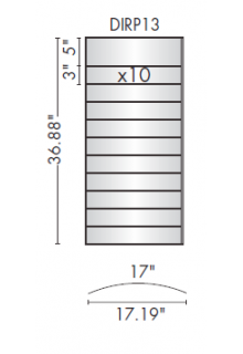 Changeable directory sign frame: DIRP13