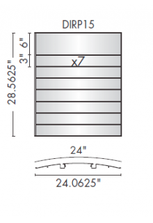 Changeable directory sign frame: DIRP15