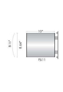 Wayfinding Signs - Projecting Sign 10"w x 8-1/2"h