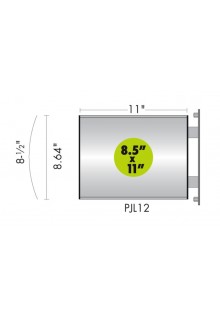 Wayfinding Signs - Projecting Sign 11"w x 8-1/2"h