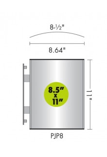 8.5x11 wall mount Projecting sign frame