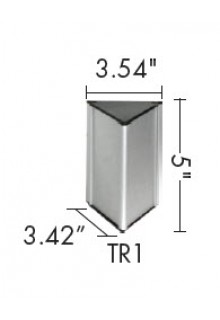 Triangular Projecting Sign Frame Visible from two directions