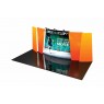 Tension Fabric Displays/Exhibit Kits - Flip 20ft Exhibit Kits